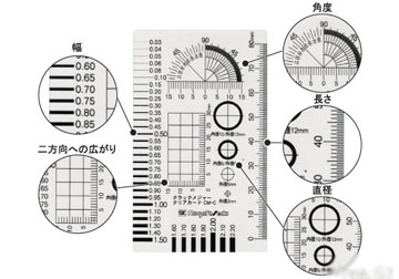 Thước đo vết nứt Niigata CM-C